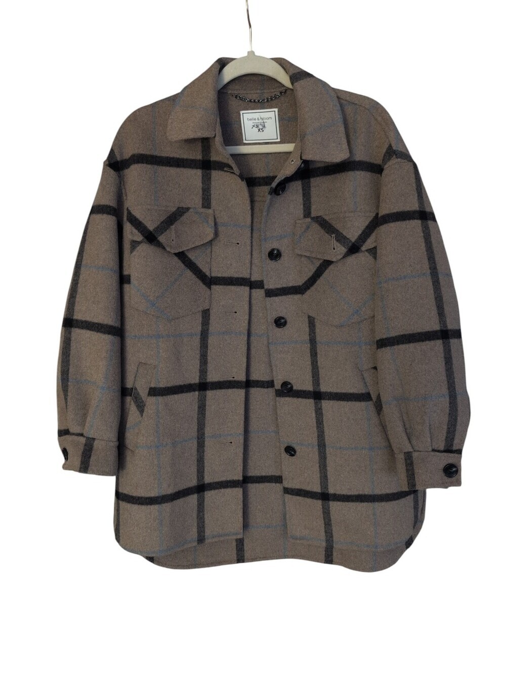 Belle & Bloom Rivers Edge Wool Blend Shirt Jacket - Picture 6 of 9